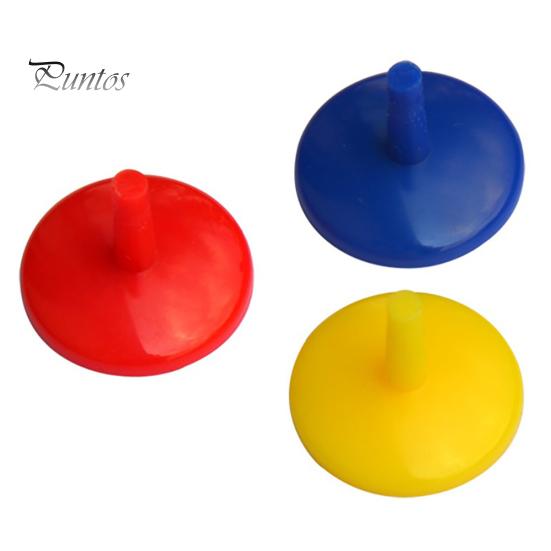 1 Conjunto Porta-Tee de Golfe de Plástico Porta-Chaves com 3 Marcadores de Bola Acessório