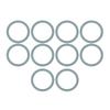 Pack of 10 Rubber Sealing Gasket Juicer Part Seal Mixer Sealing Gasket Juicer Sealing Rings for 4961 4980 4902 Juicer