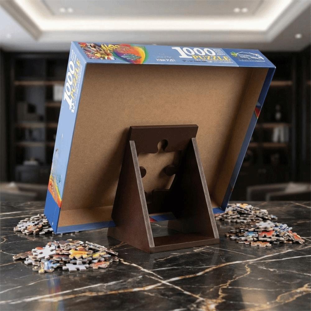 Stable Support Photo Frame Stand 3D Printing Poster Holder Puzzle Display Stand Art Storage