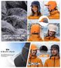 Connectyle and Winter Pilot Cap with Ear Orange Men's Women's Water-Repellent Flaps,