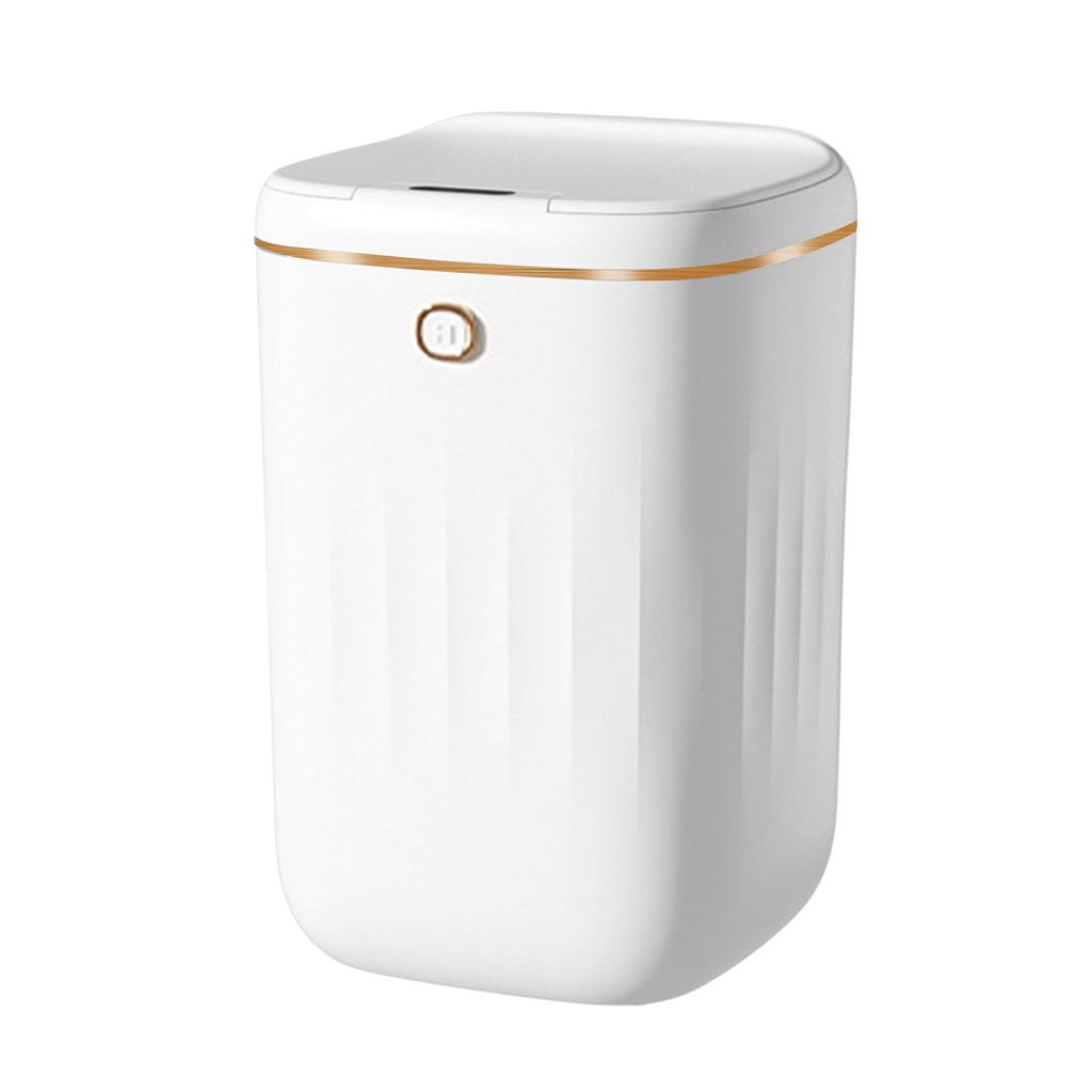 Automatic Trash Can 20L Touchless Sensor Easy Clean PP Waterproof Electric Garbage Bin for Kitchen