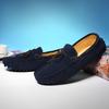 Mens Shoes Suede Leather Men Casual Shoes Luxury Brand Men'S Loafers Moccasins Breathable Slip On Tassel Male Flat Driving Shoes