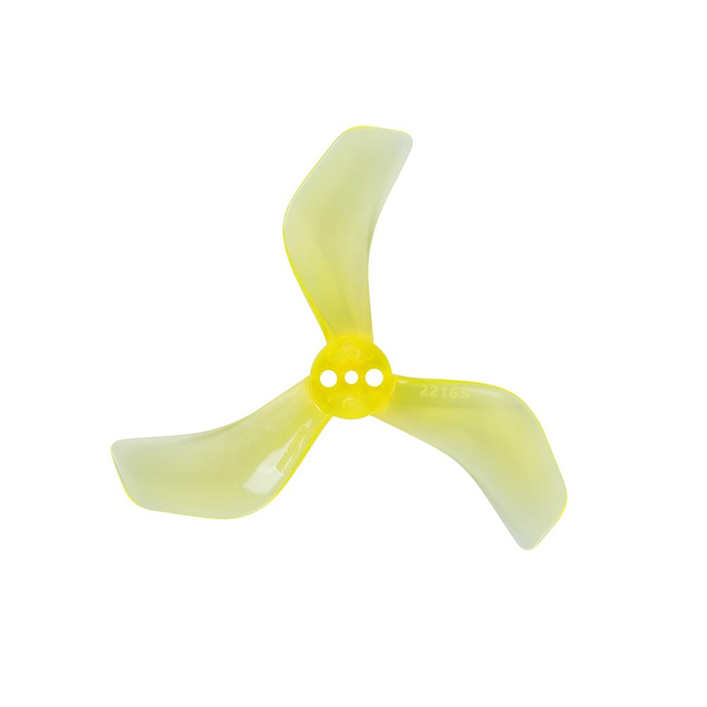 4Pairs GEMFAN 2216S-3 2.2Inch 3-blade PC Propeller 3Holes 1.5mm for DJI O4 Pro HD FPV Whoop Drone