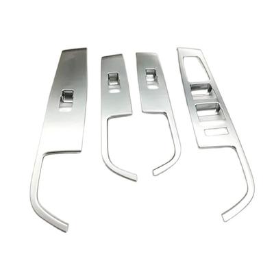 Mat Zilver Voor Hyundai Sonata LF 2015 2016 2017 Accessoires Auto Binnenarmsteun Deurraamlijst Glashefschakelaar Paneel