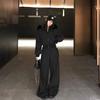 Retro Big Fur Collar Hooded Down Cotton Clothes for Women's Winter New High-end Thickened Warm Bread Clothes