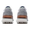 Li Ning CF Yuehua Synthetic Leather Trendy Versatile Shock Absorbing Wear Resistant Low Top Casual Shoes Men Sneaker White Gray AGLR181-5