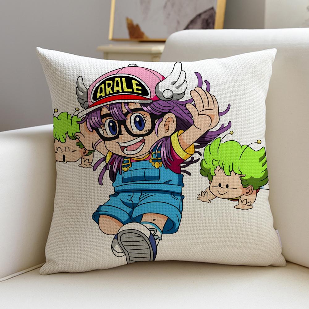 Wacky DDr SlumpS Cushion Cover Breathable and skinfriendly linen pillowcase square removable and washable cushion