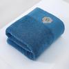 Premium Large Class A Pure Cotton Bath Towel 70x140cm, Thickened with Polyester-Cotton LOGO, Ideal for Beach or Gift, Supermarket Class B