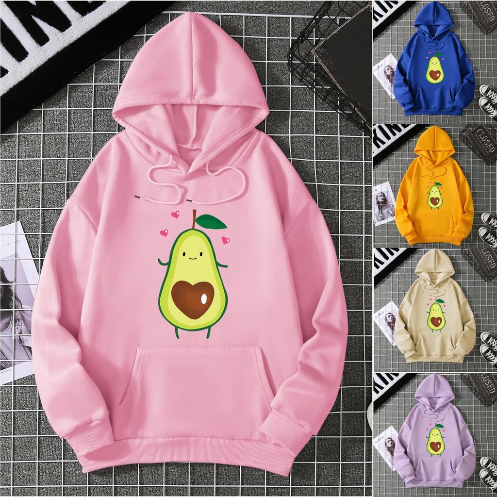 Winter Damen Hoodie High Street Unisex Stil Doppeltaschen Sweatshirts Oberbekleidung Übergröße Damenbekleidung