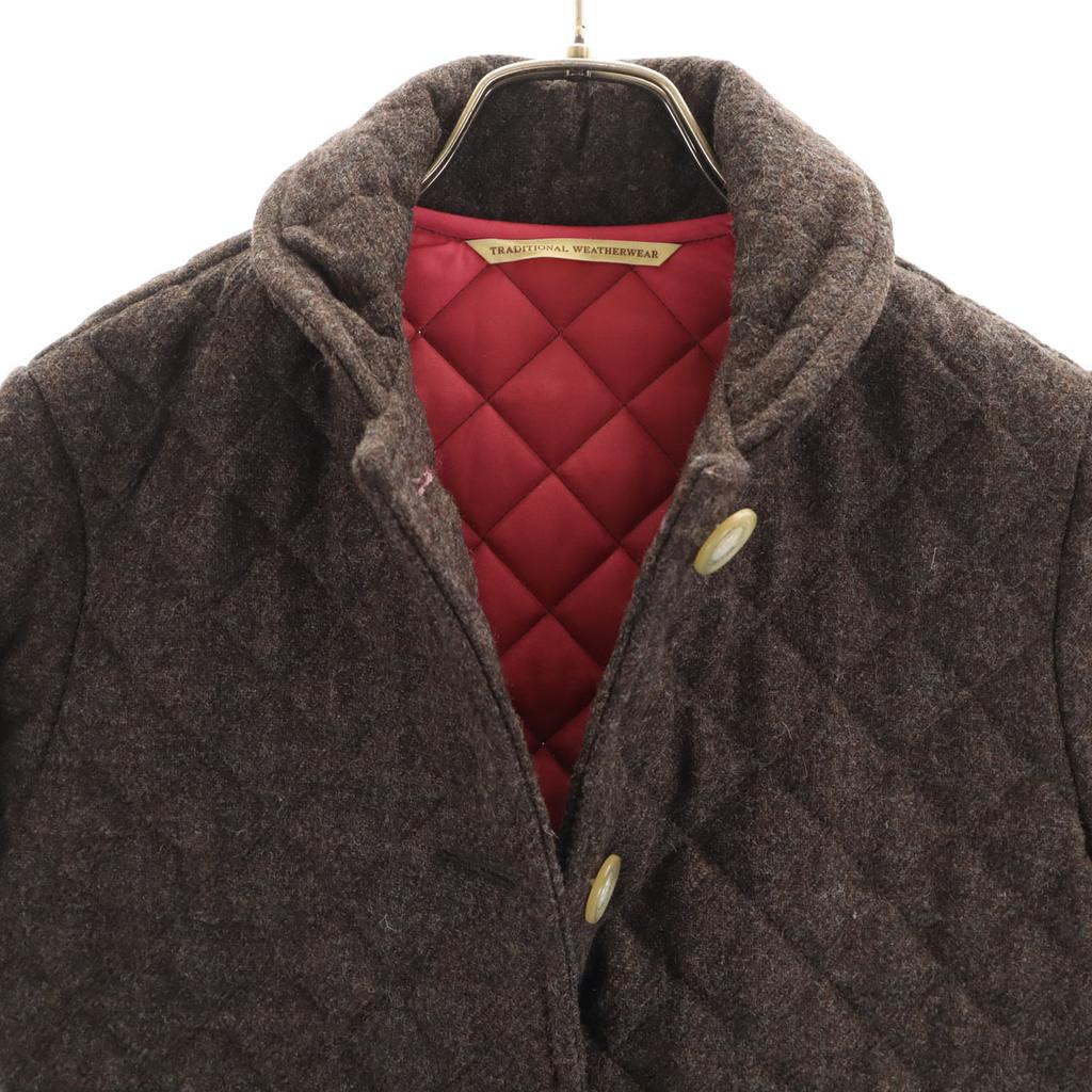 Traditional Weatherwear Quilted coat 34 Gray Women Used