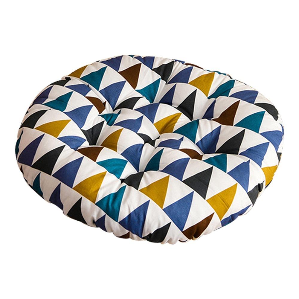 45*45cm Dining Chair Cushion Thicken Design Warm Material Chair Cushion Horseshoe Shaped Universal Fit Office Chair Cushion