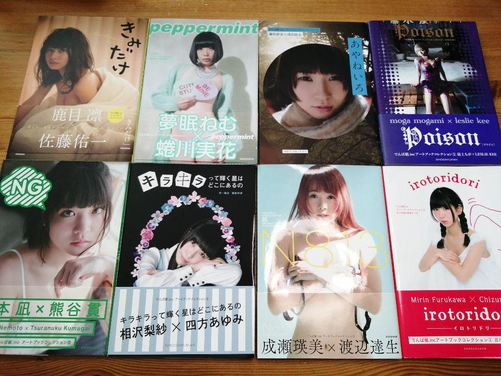 [USED] Set of 8 Books: Dempagumi.inc Art Book Collection 1-8