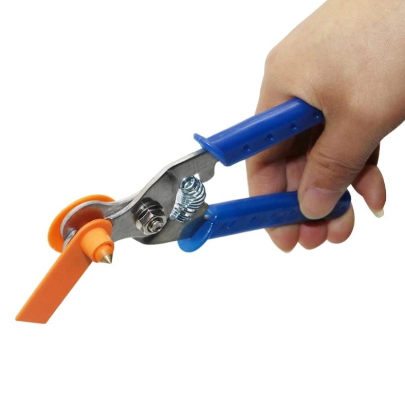 Livestock Ear Tag Remover Pliers Rust Resistant Carbon Steel Tool for Cattle Sheep Goat Pig Animal Raising Farm