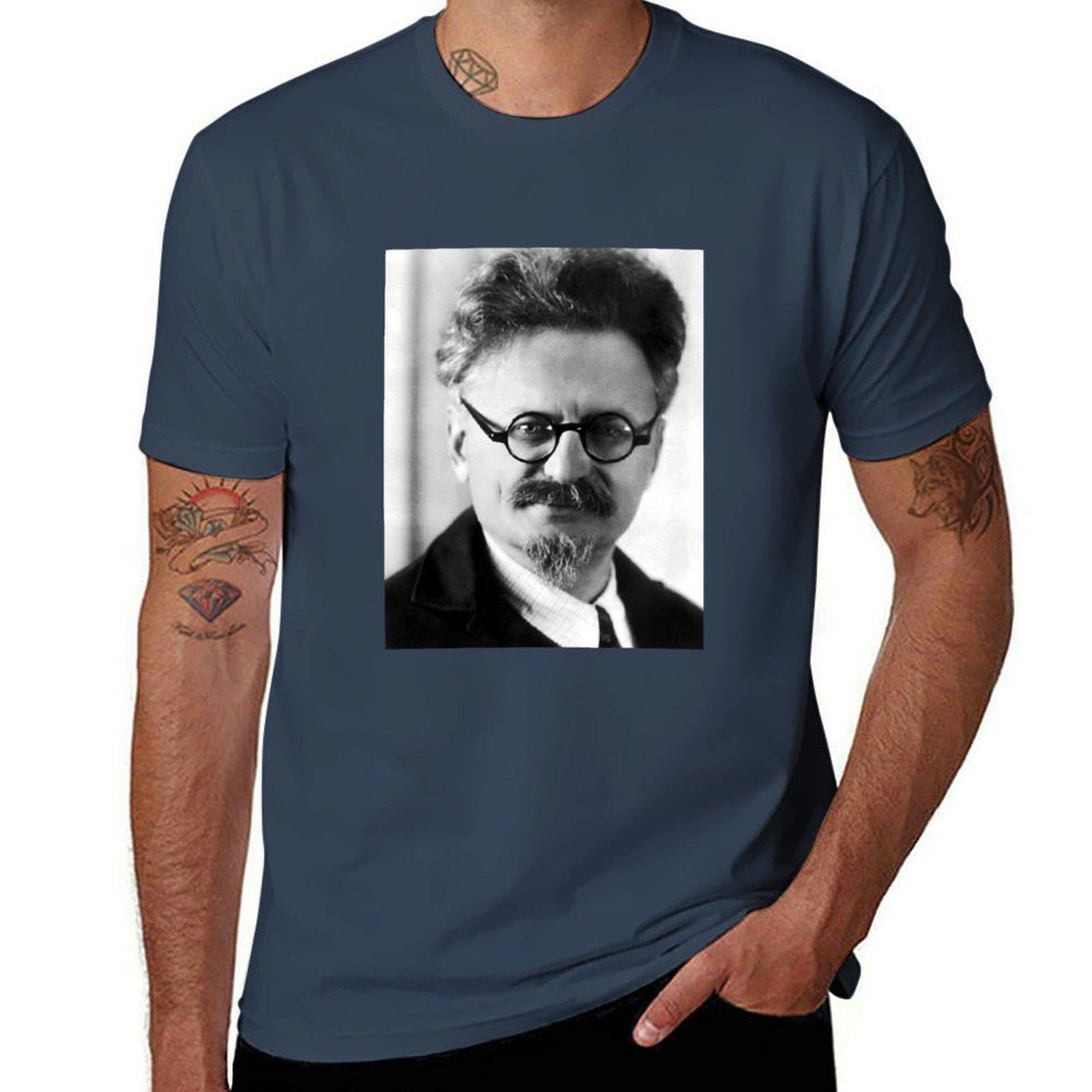 Leon Trotsky Portrait TShirt Sweat Absorbing Sports Tee Shirt S