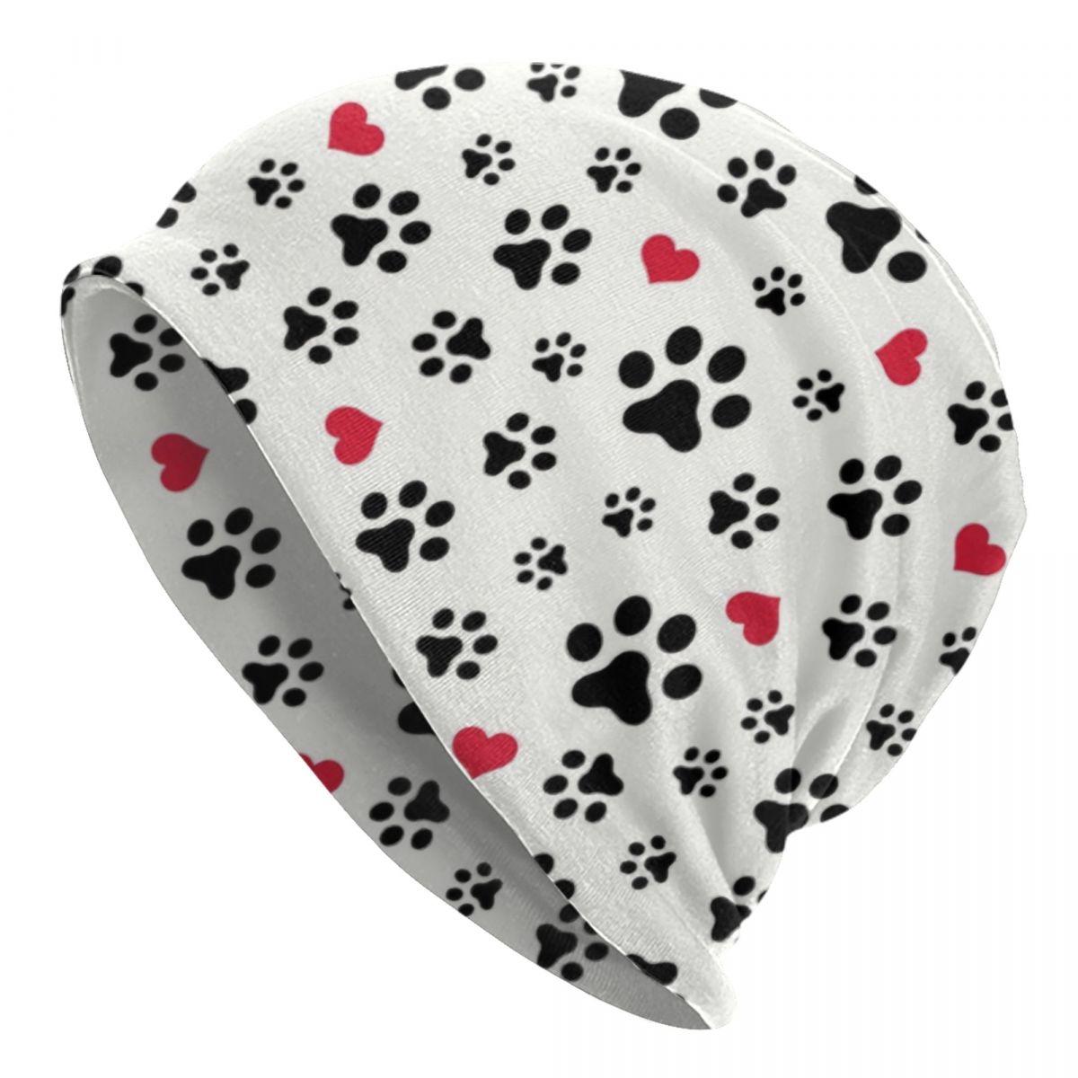 Красочные шапки с собачьими лапами и черепами — фото 9