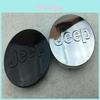 64mm 4pcs Wheel Center Hub Cap Decals Sticker Labeling For Jeep Car Styling