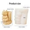 Squirrel Figurine Silicone Mold Animal Candle Silicone Mould for Epoxy Resin Making Candle Soap Festival Decoration