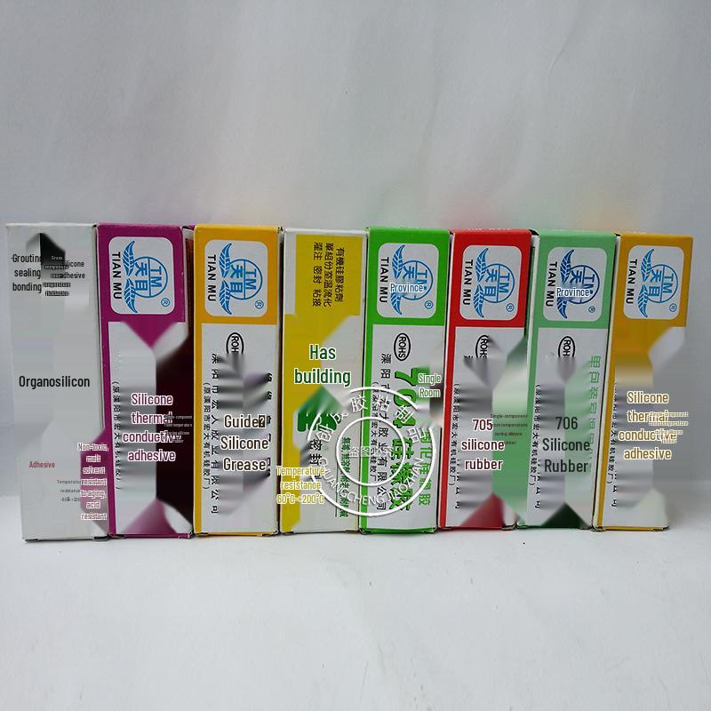 Tianmu Eco-friendly Waterproof Silicone Thermal Adhesive, High Temperature Resistant
