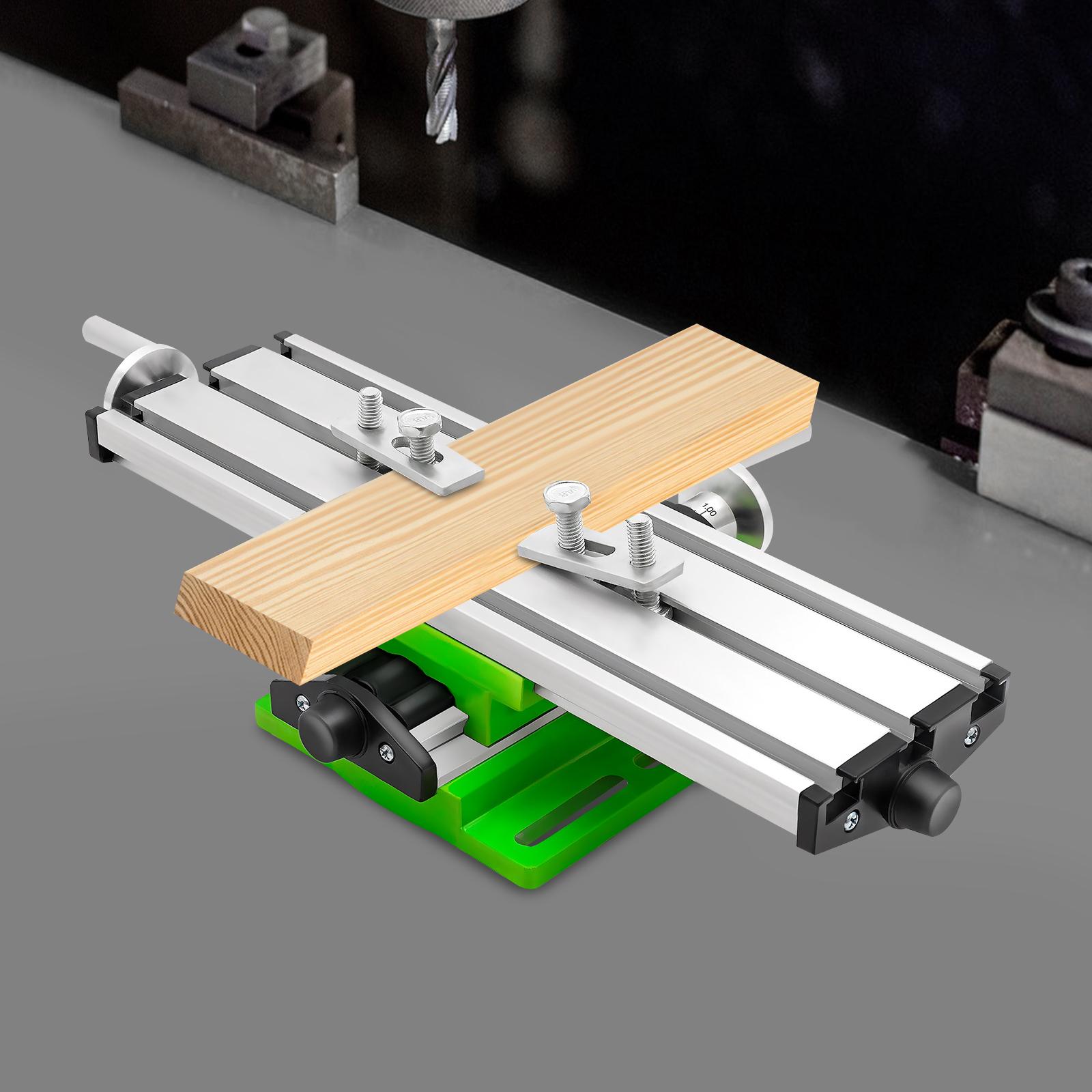 

Milling Work Table,Cross Slide Table,Compound Drilling Slide Table - Mini Bench Drill Press Table,Precision Linear Motion Stage