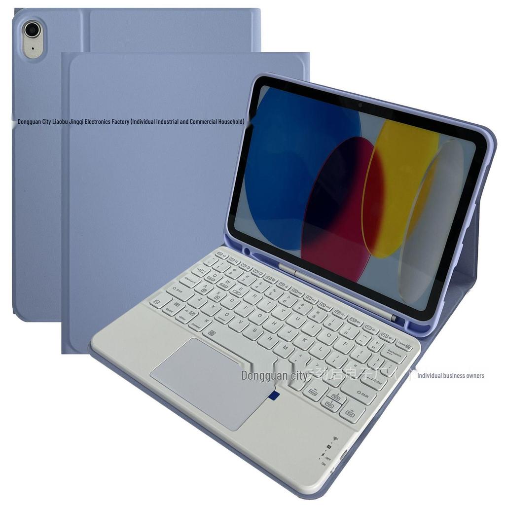 All-in-One Protective Case with Bluetooth Keyboard & Pen Slot for iPad 11/10.9