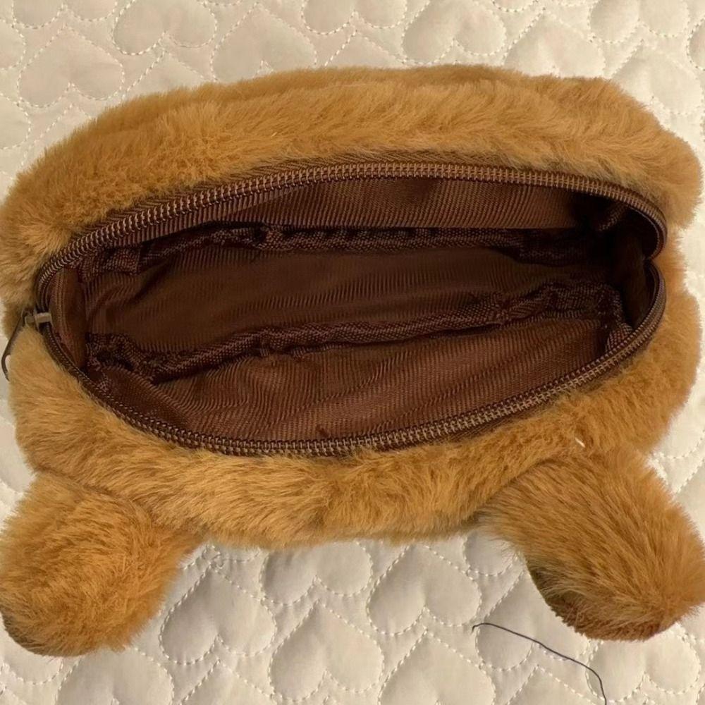 Stuffed Capybara Plush Pen Bag Capibara Capibara Plush Pencil Pouch Capybara Pen Pouch  Stationery