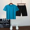 Boys' Summer Quick-Dry Shorts Set with T-Shirt - Sports Casual Outfit