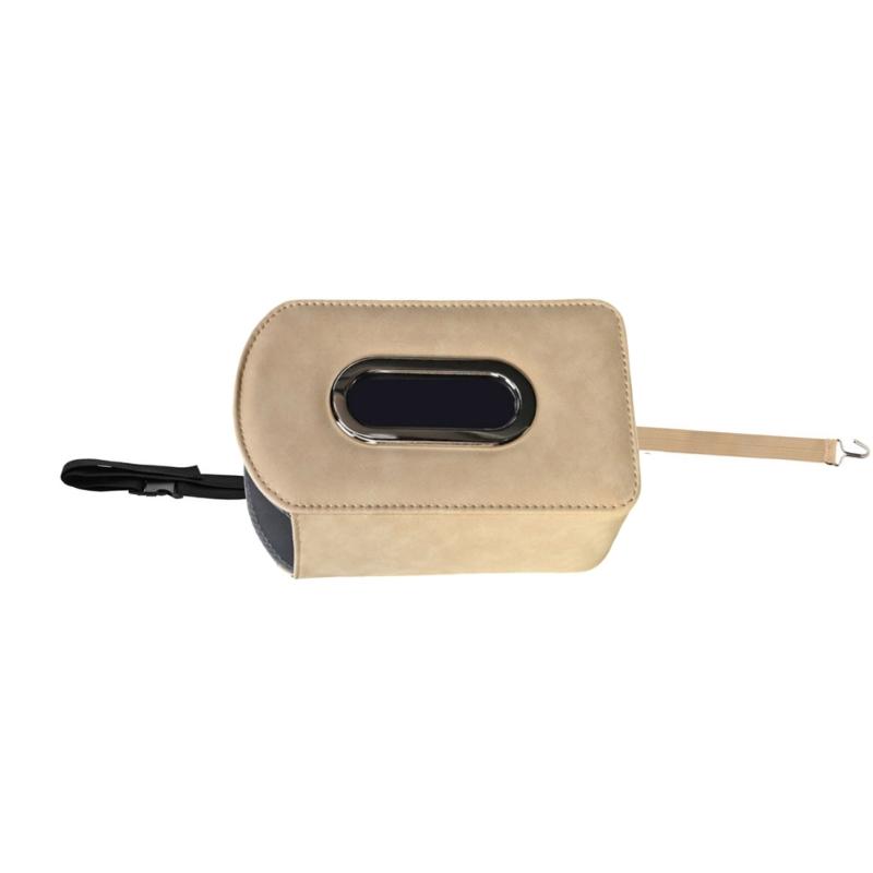 Elegant Car Seating Organizers with Tissue Holder, Space Saving Hanging Designs for Phone & Accessories Travel