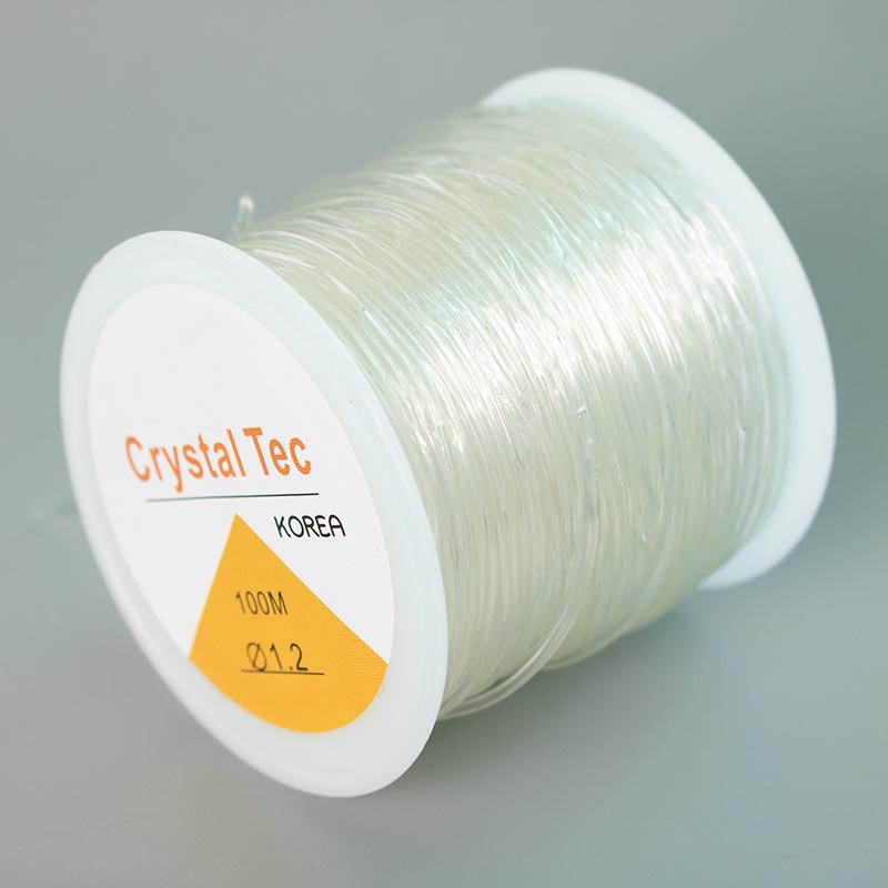 Durable Crystal Elastic Bracelet String with Rubber Band