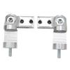 For BMW K1600GT K1600GTL K1600B Bagger Adjustment Rider Motorcycle Footrests Rearset Rear Footpeg Foot Rests new K 1600 GT