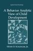 Libro A Behavior Analytic View of Child Development