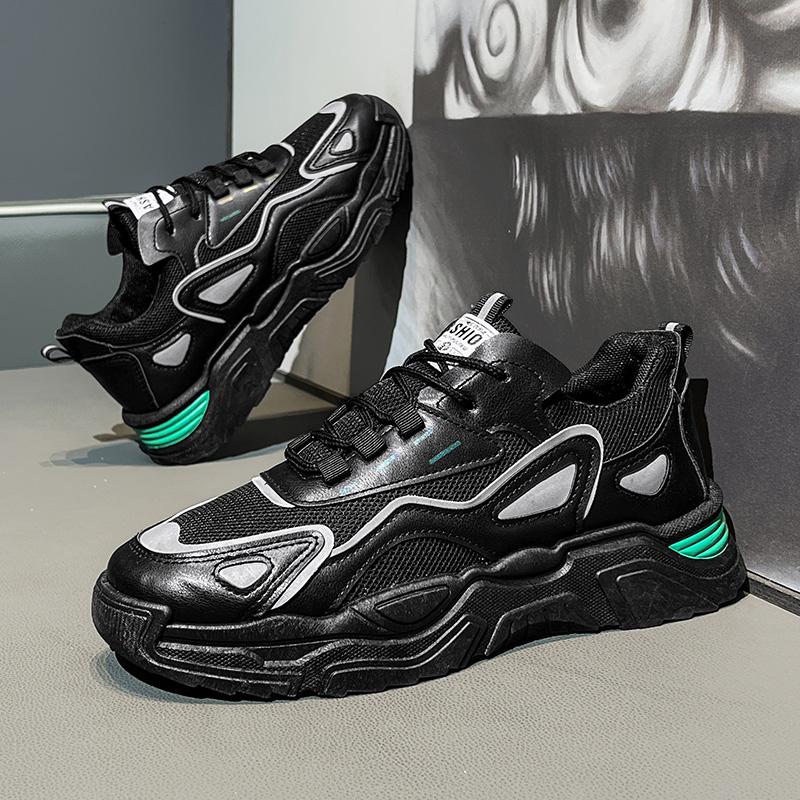 

Мужская обувь, модные мужские кроссовки, новый фирменный дизайн, удобные мужские кроссовки с мягкой подошвой, теннисные туфли для мужчин 39 чёрный