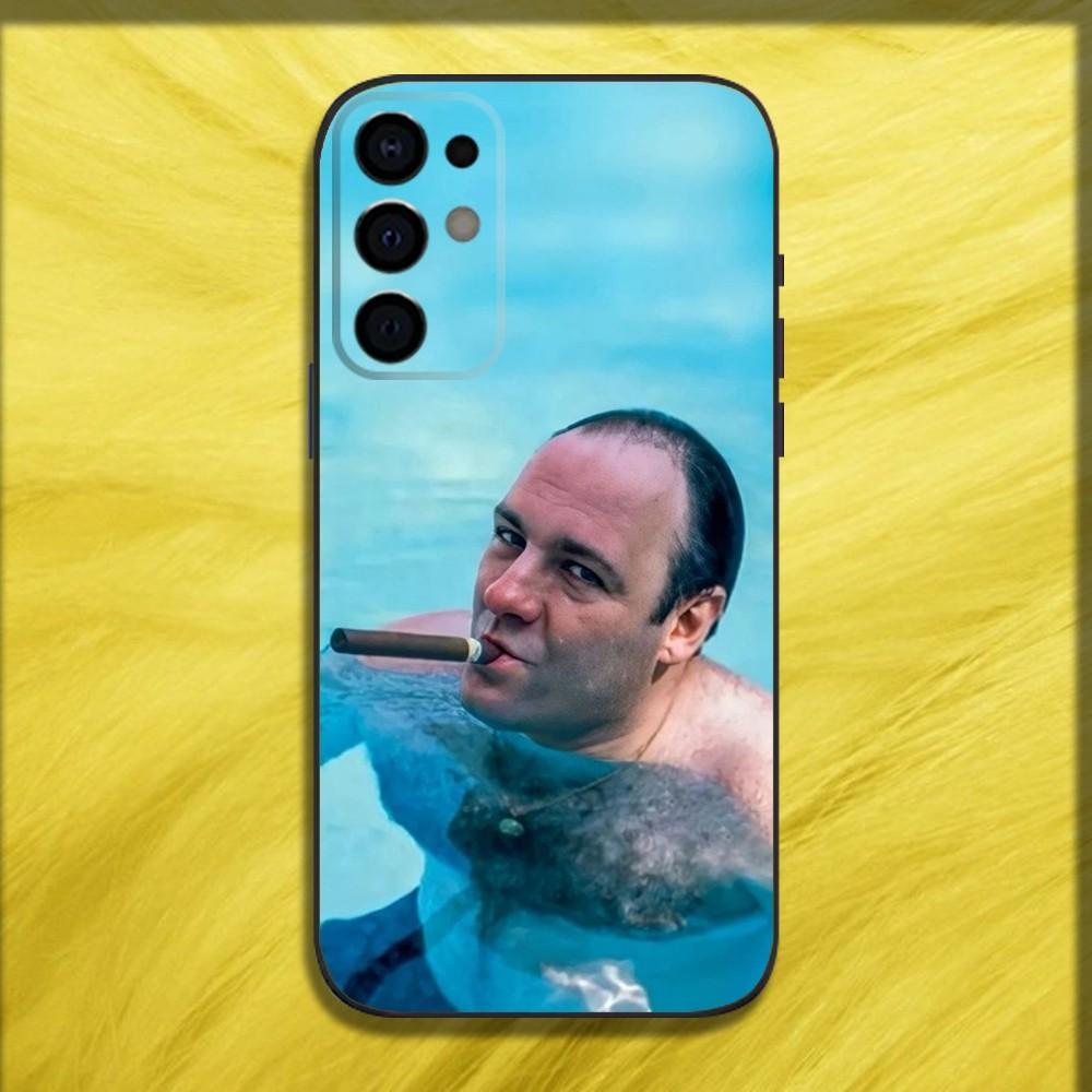 The S-Sopranos TV Phone Case For Samsung S24,S21,S22,S23,S30,Ultra,S20,Plus,Fe,Lite,Note,10,9,5G Black Soft Cover