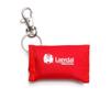Laerdal Face Shield Key Ring [Red Red] Artificial Respiration Keychain, Red