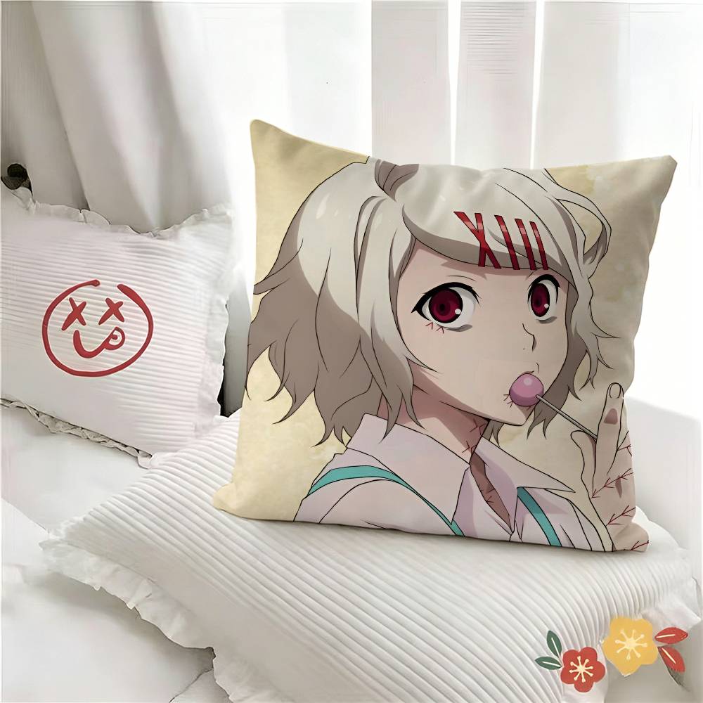 Pc Cartoon JJuuzou SSuzuya Pillow Case Fashion Square Pillowcase Bedroom Sofa Room Ins Decoration Leisure