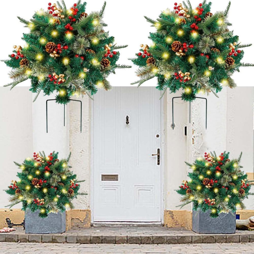 Outdoor Christmas Decor LED Christmas Decorations 19 Inches Size 8 Lighting Modes Decorative Led Christmas Lights