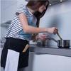 Unisex Waist Apron 3 Pockets Waiter Half Waist Apron New Short Half Waist Apron  Restaurant Waiters