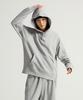 Small Logo Loose Fit Hoodie Grey