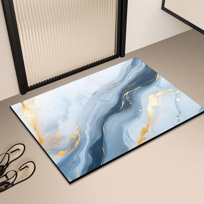 Diatom Mud Technology Dizzy Entry Door Porch Bathroom Mat Absorbent, Non-slip and Dirty Household Carpet New Room
