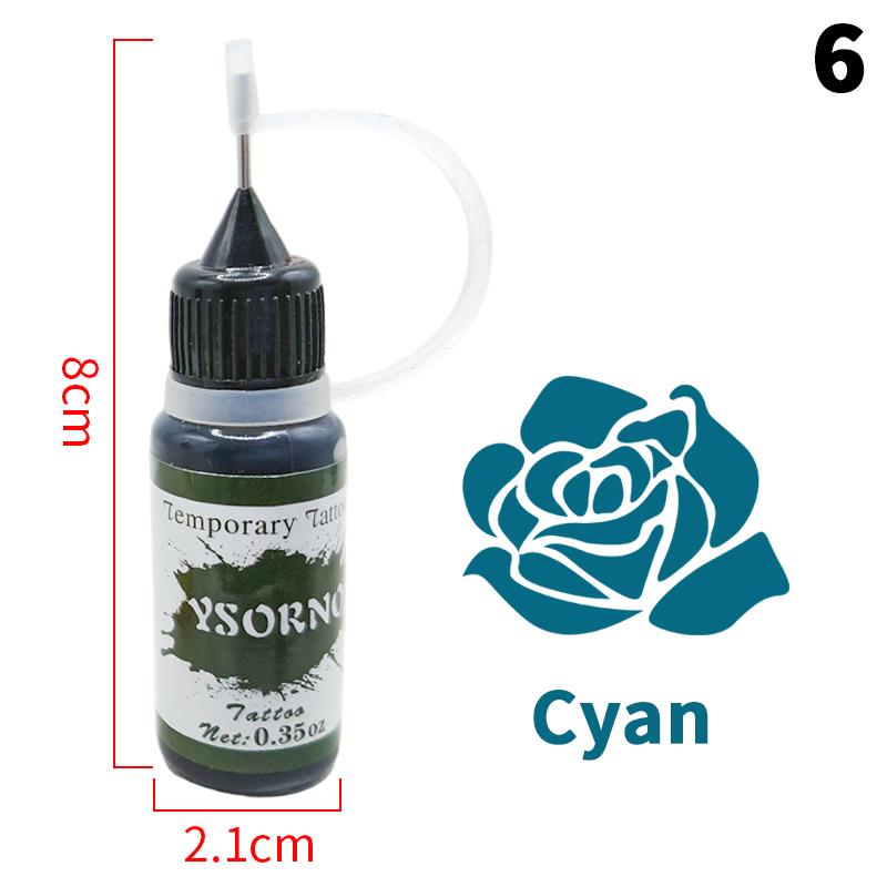 Multi-Colors Tattoo Ink Body Art Pigment Professional Beauty Paints Makeup Tattoo Supplies Semi-Permanent Liquid Tattoo Paste