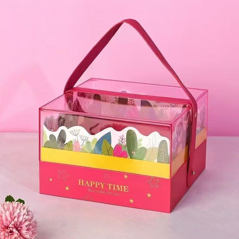 Scatola Regalo Acrilica Cartone Animato per Bambini - Perfetta per Compleanni, Matrimoni e Bomboniere.