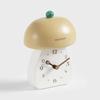 Cute Mushroom Retro Silent Desk Clock There Many Species Small Ones Table Clock Bedroom Bedside Dormitory Home Decor Die Uhr
