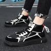Sneaker da Uomo Mid-Top Sneaker Flyweaving Scarpe da Corsa Comode Scarpe Casual da Passeggio da Esterno da Uomo di Alta Qualità