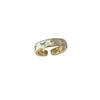 Elegant Green Series Stacking Rings for Women, Light Luxury, High-End Feel, Exquisite French Unique Index Finger Band