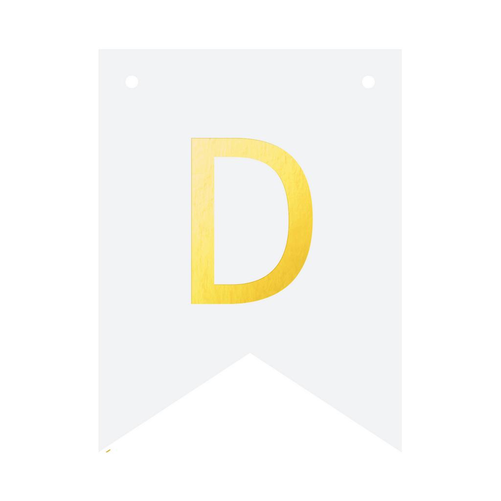 Baner Diy 16X12 Cm - Literka D