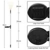 Solar Fireworks Outdoor Courtyard Lights Waterproof Taraxacum Lights Garden Festival Decorative Color Lights Ground Inserted Lawn Lights