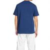 adidas Originals Adicolor Trefoil Tee Outline Comfortable Skin-Friendly Versatile Crew Neck Short Sleeve T-Shirt Men Tops Deep-Blue JP1089