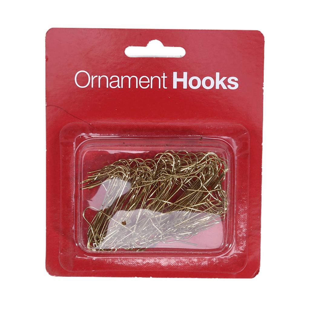 100/150PCS Christmas Tree Hook Ornaments Iron Hanger S-Shaped C-Shaped Hooks Xmas Ball Pendant Decoration for Home Christmas New Year