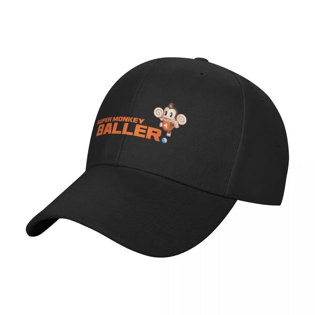 SUPER MONKEY BALLER Super Monkey Ball Aiai Baseball Cap Unisexs big size hat hiking  hard  Unisex Womens