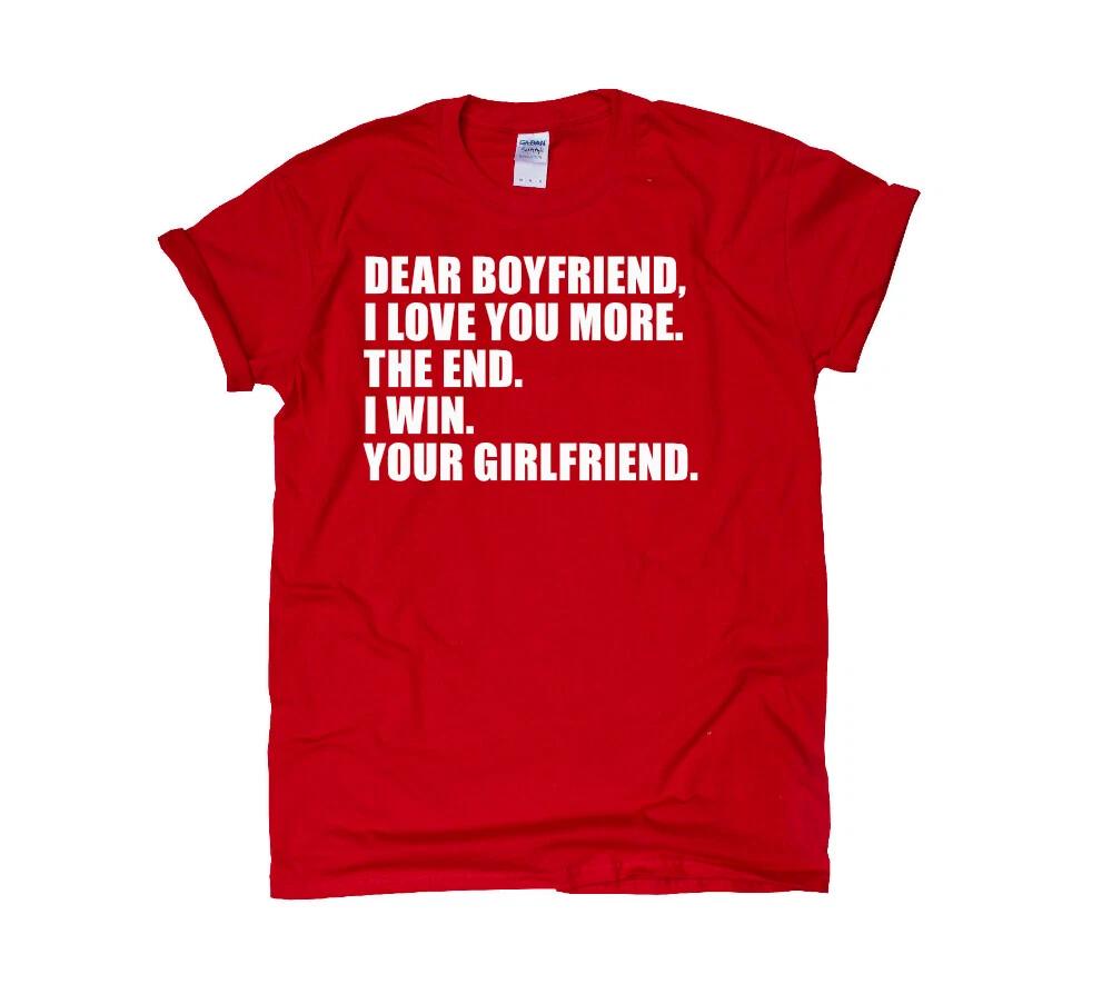 I Love You More The End I Win Valentines Day T-Shirt Funny Gift Present Ideas 2XL