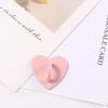 Phone Charm Metal Heart Finger Ring Phone Stand Holder Phone Clasps Hooks Phone Case Finger Ring